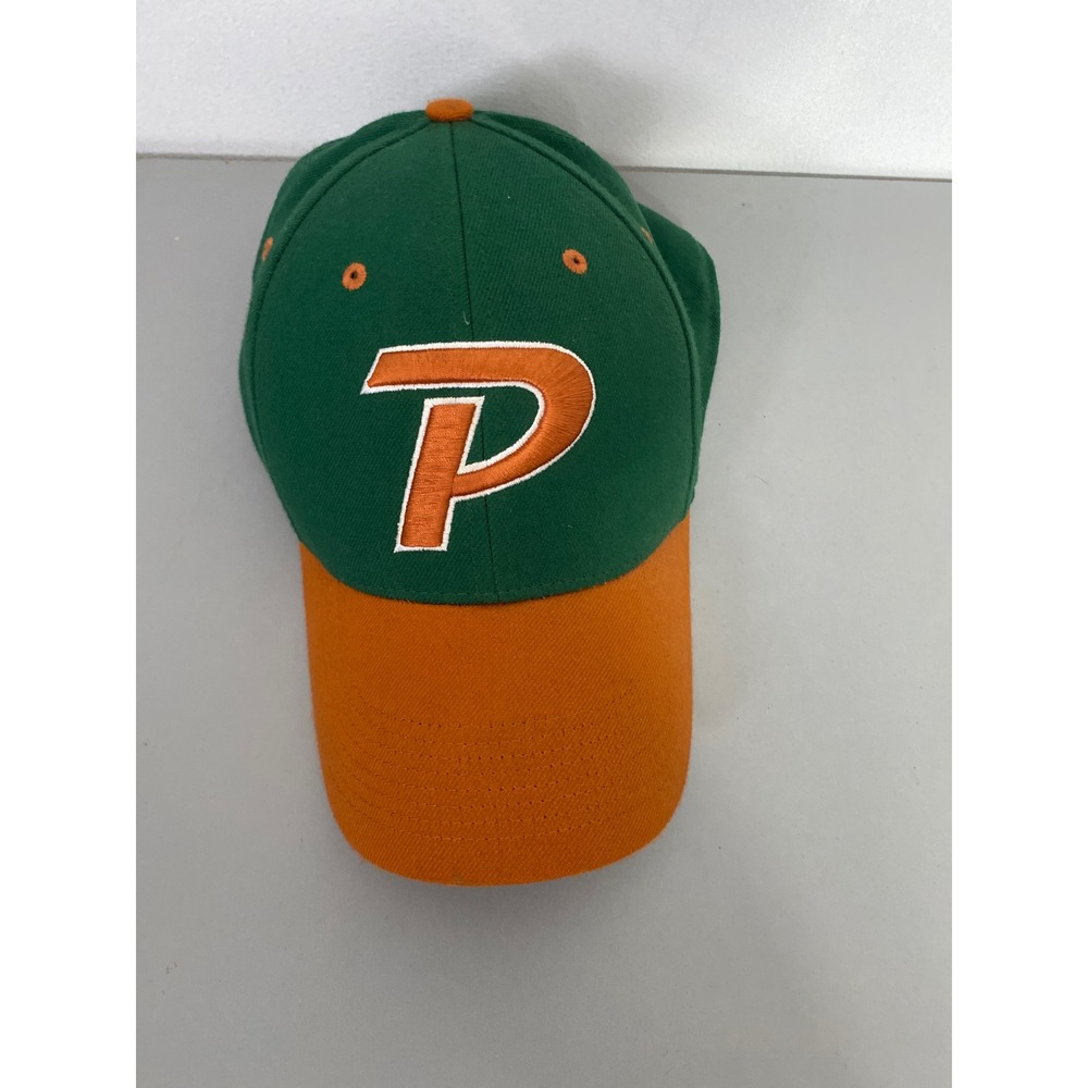 Nike Legacy91 Dri-Fit Baseball Cap Green Orange P Logo‎ Adjustable